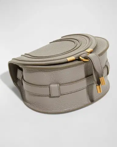 Chloé Marcie Small Crossbody Bag in Grained Leather | Thumbnail 8