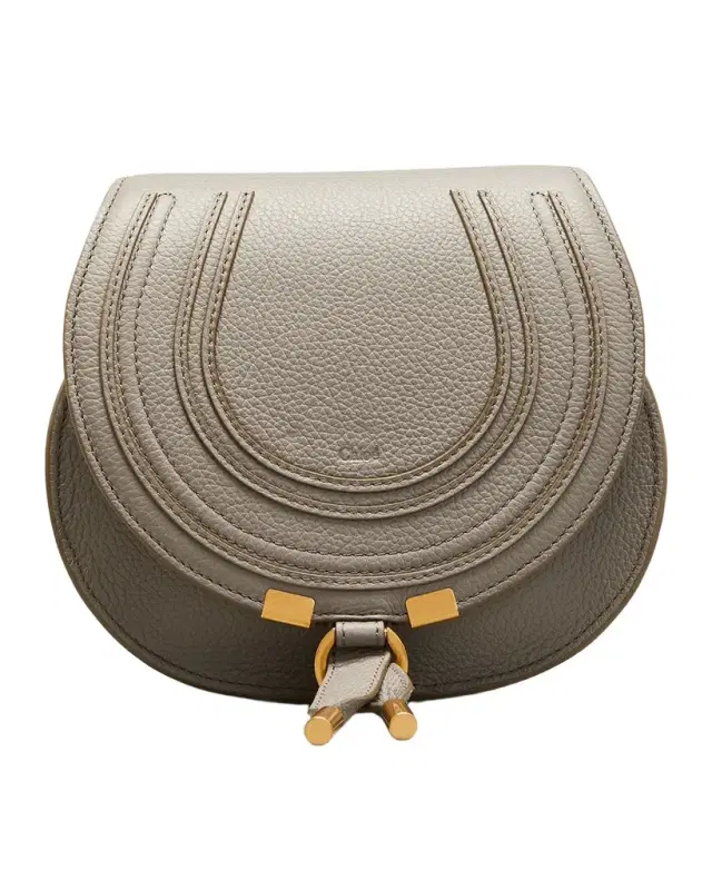 Marcie Small Crossbody Bag in Grained Leather