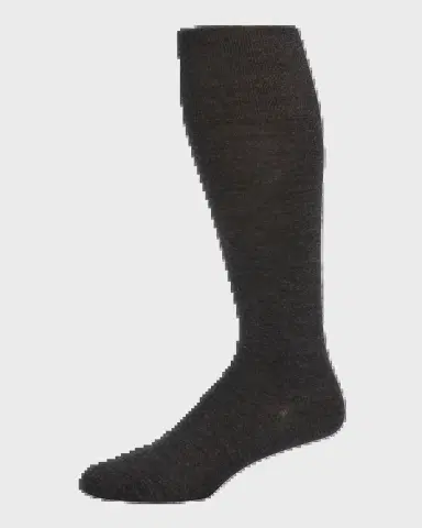 Bresciani Men's Knit Over-Calf Socks | Thumbnail 2