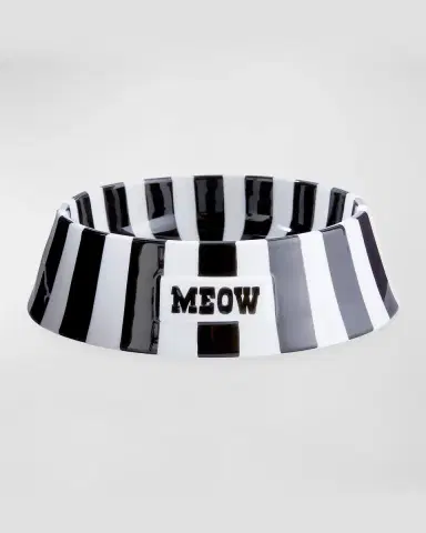 Jonathan Adler Meow Vice Pet Bowl | Thumbnail 3