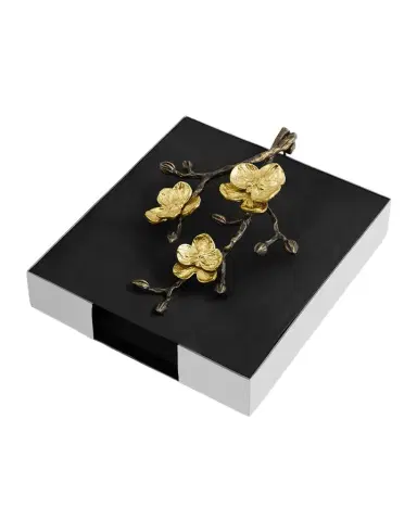 Michael Aram Gold Orchid Dinner Napkin Holder | Thumbnail 1 Michael Aram Gold Orchid Dinner Napkin Holder | Thumbnail 1