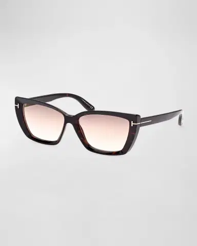 TOM FORD Scarlet-02 Square Acetate Sunglasses | Thumbnail 3