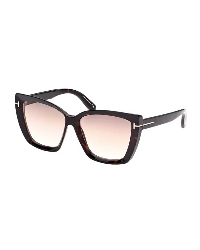 TOM FORD Scarlet-02 Square Acetate Sunglasses