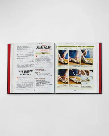 Graphic Image "The Barbecue Bible" Leather Bound Book by Steven Raichlen, Personalized | Thumbnail 4 Graphic Image "The Barbecue Bible" Leather Bound Book by Steven Raichlen, Personalized | Thumbnail 4