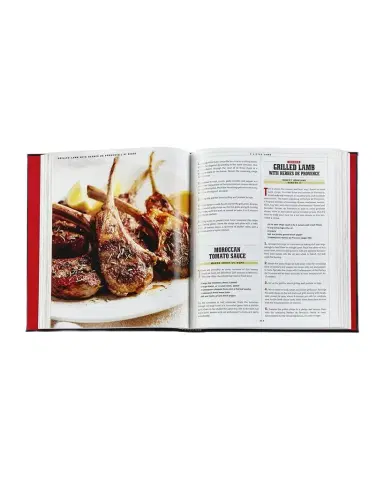 Graphic Image "The Barbecue Bible" Leather Bound Book by Steven Raichlen, Personalized | Thumbnail 1 Graphic Image "The Barbecue Bible" Leather Bound Book by Steven Raichlen, Personalized | Thumbnail 1