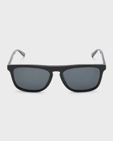 Saint Laurent Men's Slim Acetate Aviator Sunglasses with Logo | Thumbnail 2 Saint Laurent Men's Slim Acetate Aviator Sunglasses with Logo | Thumbnail 2