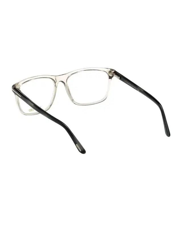TOM FORD Blue Blocking Two-Tone Acetate Square Glasses