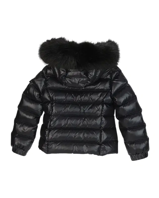 Moncler Kids Bady Faux Fur Quilted Jacket