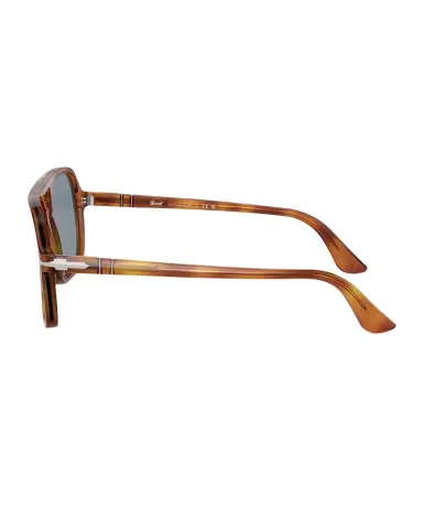 PERSOL Men's Double-Bridge Acetate Aviator Sunglasses | Thumbnail 1