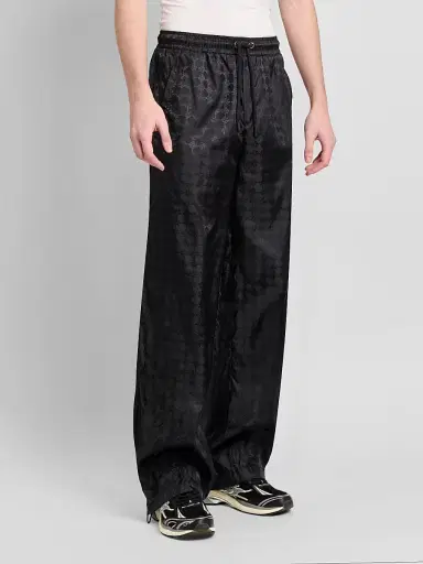 AMIRI Men's Logo Printed Drawstring Pants - Black - Size XS | Thumbnail 4