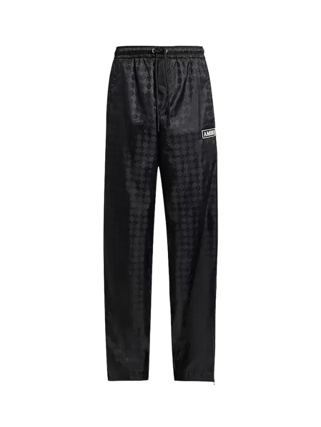 Amiri Men's Logo Printed Drawstring Pants - Black