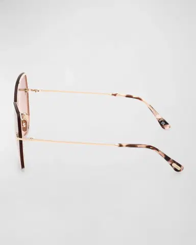 Tom Ford Nickie Metal Butterfly Sunglasses | Thumbnail 3 Tom Ford Nickie Metal Butterfly Sunglasses | Thumbnail 3