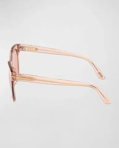 TOM FORD Moira Acetate Butterfly Sunglasses | Thumbnail 3