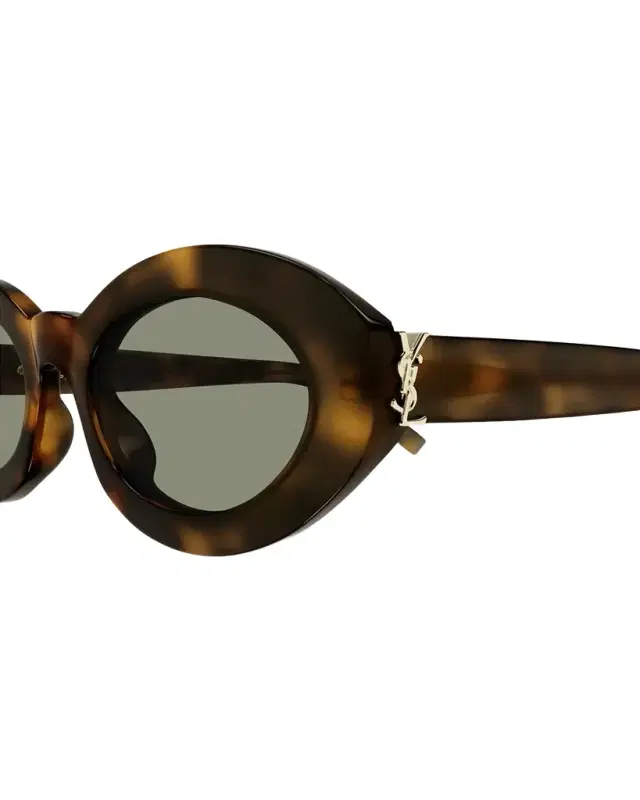 Saint Laurent YSL Acetate Oval Sunglasses