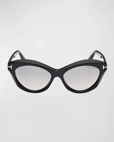 Tom Ford Toni Acetate Cat-Eye Sunglasses | Thumbnail 2 Tom Ford Toni Acetate Cat-Eye Sunglasses | Thumbnail 2