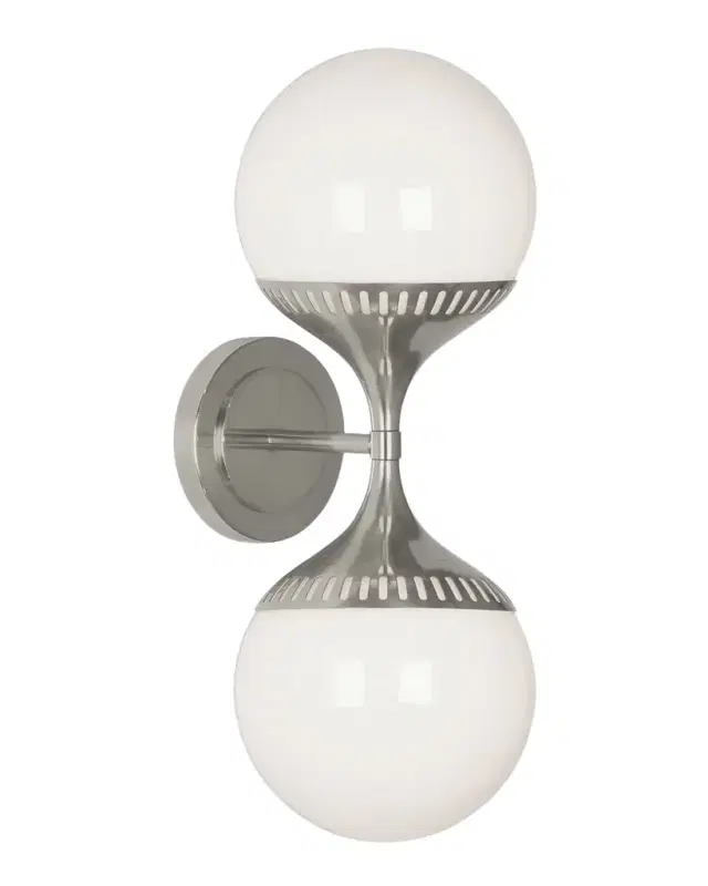 Jonathan Adler Rio 2-Light End-on-End Sconce, 19"