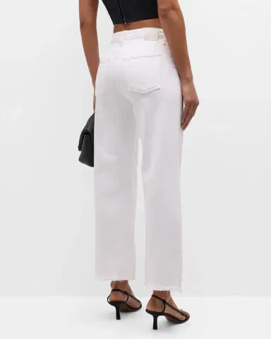 Simkhai Jude High-Rise Cropped Wide-Leg Denim Pants | Thumbnail 5 Simkhai Jude High-Rise Cropped Wide-Leg Denim Pants | Thumbnail 5