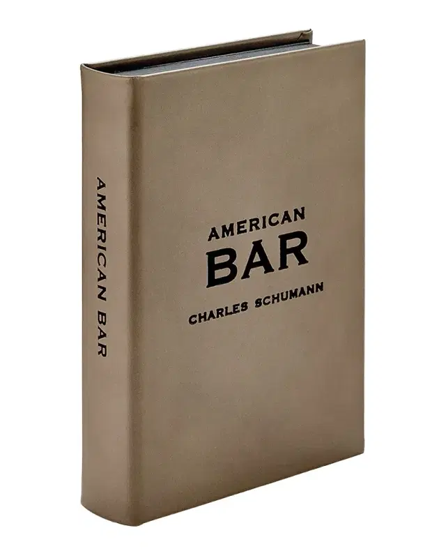 Graphic Image "American Bar" Leather Edition Book