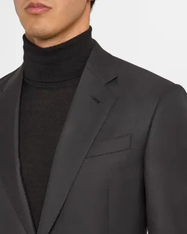 Giorgio Armani Men's Basic Wool Two-Piece Suit | Thumbnail 2