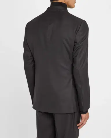 Giorgio Armani Men's Basic Wool Two-Piece Suit | Thumbnail 5