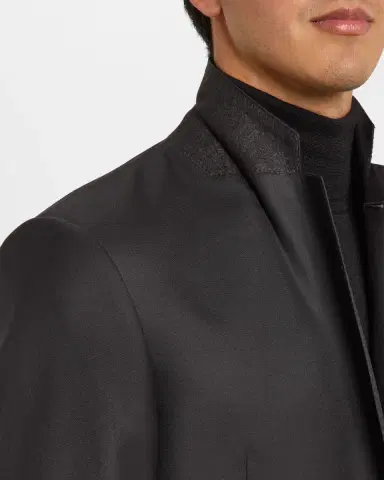 Giorgio Armani Men's Basic Wool Two-Piece Suit | Thumbnail 8