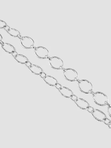 Anabel Aram Women's Cheval Sterling Silver-Plated Chain Necklace - Sterling Silver | Thumbnail 3 Anabel Aram Women's Cheval Sterling Silver-Plated Chain Necklace - Sterling Silver | Thumbnail 3