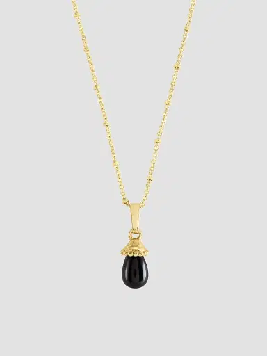 Anabel Aram Women's Forza 18K-Gold-Plated & Gemstone Charm - Black Onyx | Thumbnail 3 Anabel Aram Women's Forza 18K-Gold-Plated & Gemstone Charm - Black Onyx | Thumbnail 3