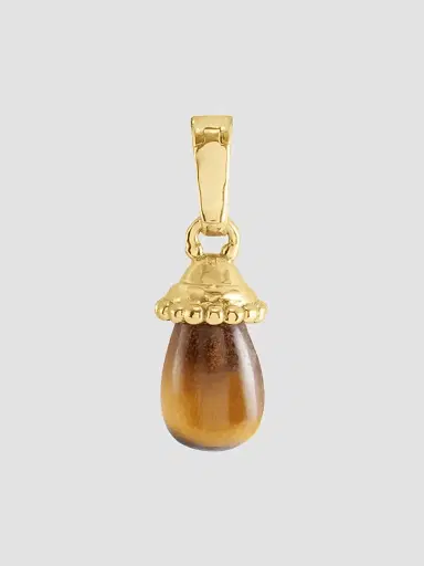 Anabel Aram Women's Forza 18K-Gold-Plated & Gemstone Charm - Gold | Thumbnail 2