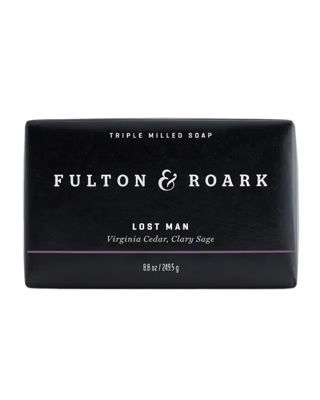 Fulton & Roark Lost Man Bar Soap, 8.8 oz.