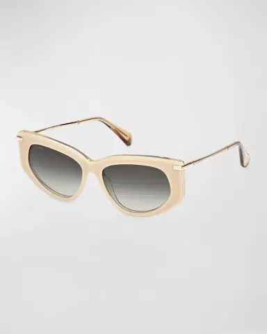 Max Mara Beth Acetate & Metal Cat-Eye Sunglasses | Thumbnail 2 Max Mara Beth Acetate & Metal Cat-Eye Sunglasses | Thumbnail 2