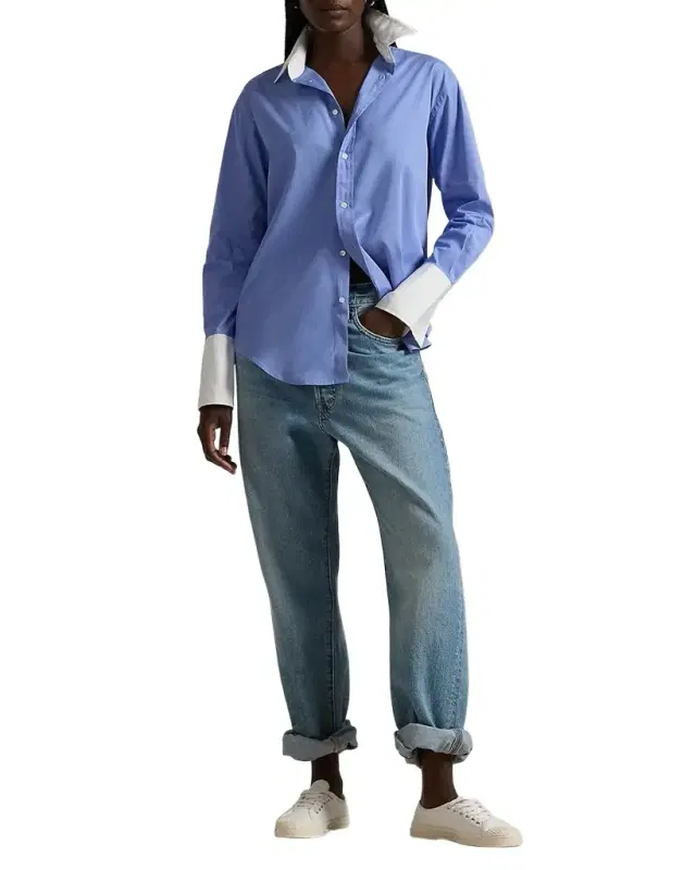 Polo Ralph Lauren Extended-Cuff Cotton Shirt