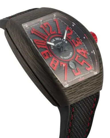 Franck Muller 44mm Carbon Red Watch | Thumbnail 1 Franck Muller 44mm Carbon Red Watch | Thumbnail 1