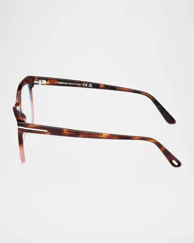 Tom Ford Blue Light Blocking Acetate Square Glasses | Thumbnail 3 Tom Ford Blue Light Blocking Acetate Square Glasses | Thumbnail 3