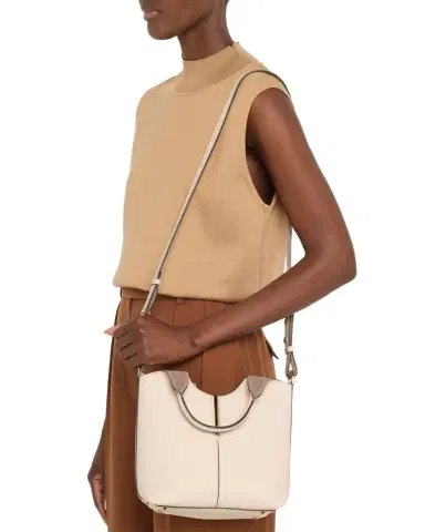 Tod's Mini Leather Tote Shopping Bag | Thumbnail 1
