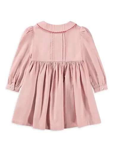 MOLO Baby Girl's & Little Girl's Charlette Pintucked Dress - Petal Blush - Size 2 | Thumbnail 2