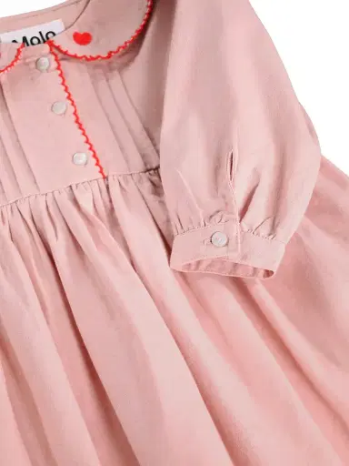MOLO Baby Girl's & Little Girl's Charlette Pintucked Dress - Petal Blush - Size 2 | Thumbnail 6