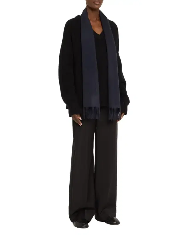 Loewe Fringed Cashmere Scarf