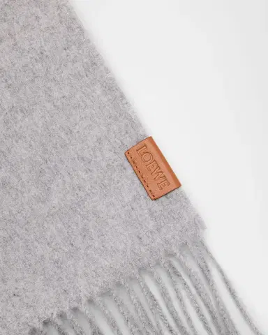 Loewe Fringed Cashmere Scarf | Thumbnail 3