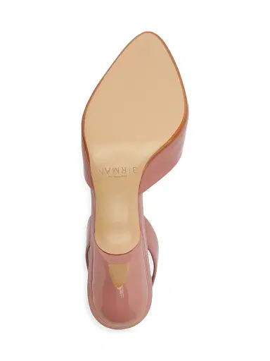 Alexandre Birman Women's Miranda 85MM Patent Leather Slingback Pumps | Thumbnail 9