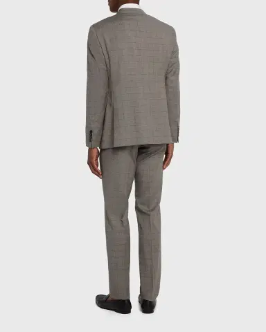 Giorgio Armani Men's Windowpane Suit | Thumbnail 2 Giorgio Armani Men's Windowpane Suit | Thumbnail 2