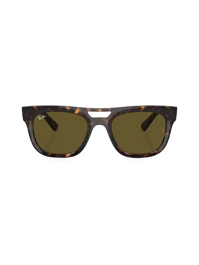 Ray-Ban Women's RB4426 Phil 54MM Square Sunglasses - Havana