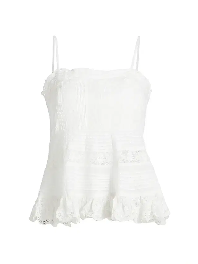 Women's Charlieann Lace Top - Bright White