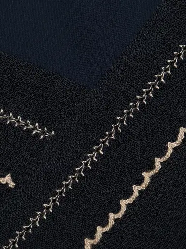 Ramy Brook Women's Briar Halterneck Embroidered Blouse - Navy - Size Large | Thumbnail 7 Ramy Brook Women's Briar Halterneck Embroidered Blouse - Navy - Size Large | Thumbnail 7