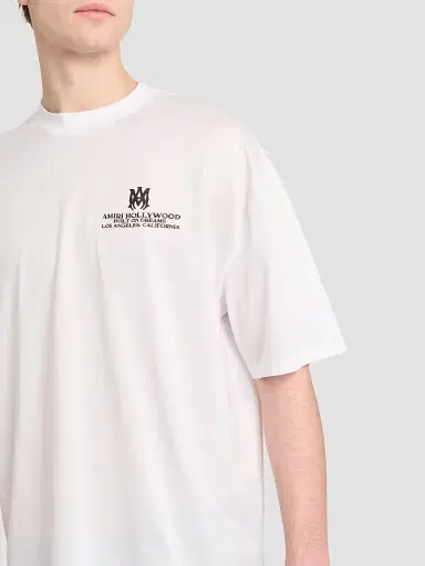 AMIRI Men's Logo Cotton T-Shirt - White - Size Small | Thumbnail 5