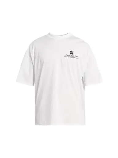 AMIRI Men's Logo Cotton T-Shirt - White - Size Small | Thumbnail 1