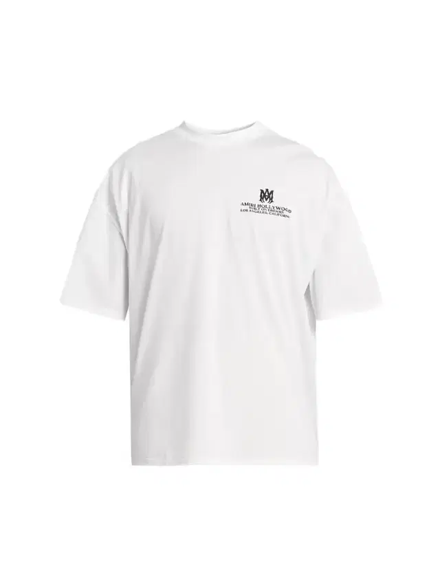 Amiri Men's Logo Cotton T-Shirt - White