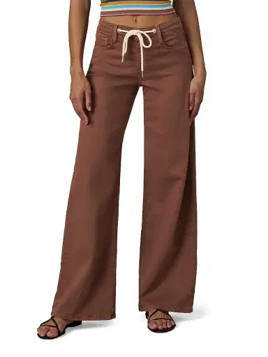Joe's Jeans Women's Lou Lou Drawstring Wide-Leg Jeans | Thumbnail 3 Joe's Jeans Women's Lou Lou Drawstring Wide-Leg Jeans | Thumbnail 3
