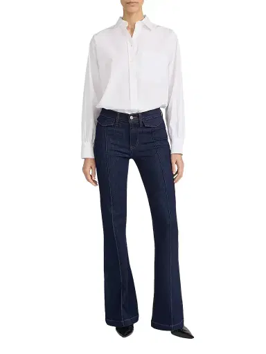 Frame Women's The Icon Flared Jeans - Rinse | Thumbnail 1