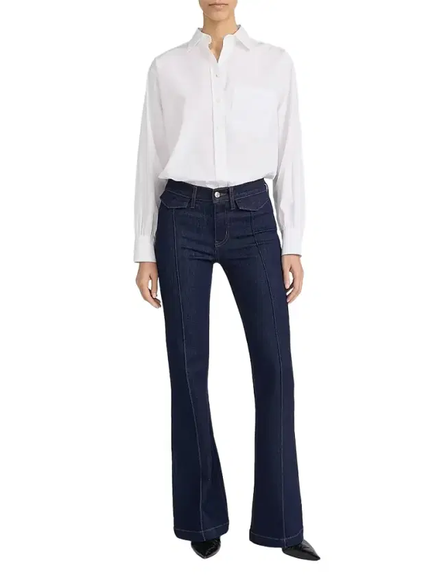 FRAME Women's The Icon Flared Jeans - Rinse