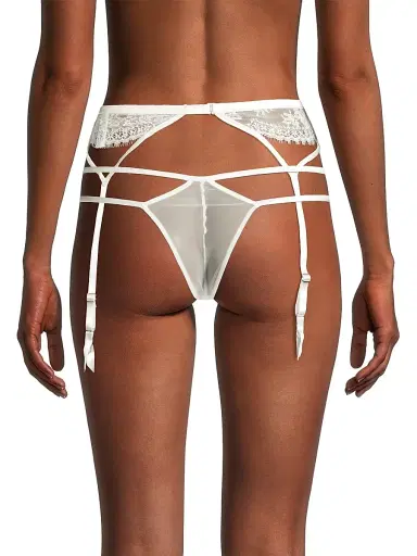 Fleur du Mal Women's Frankie Lace Garter - | Thumbnail 4